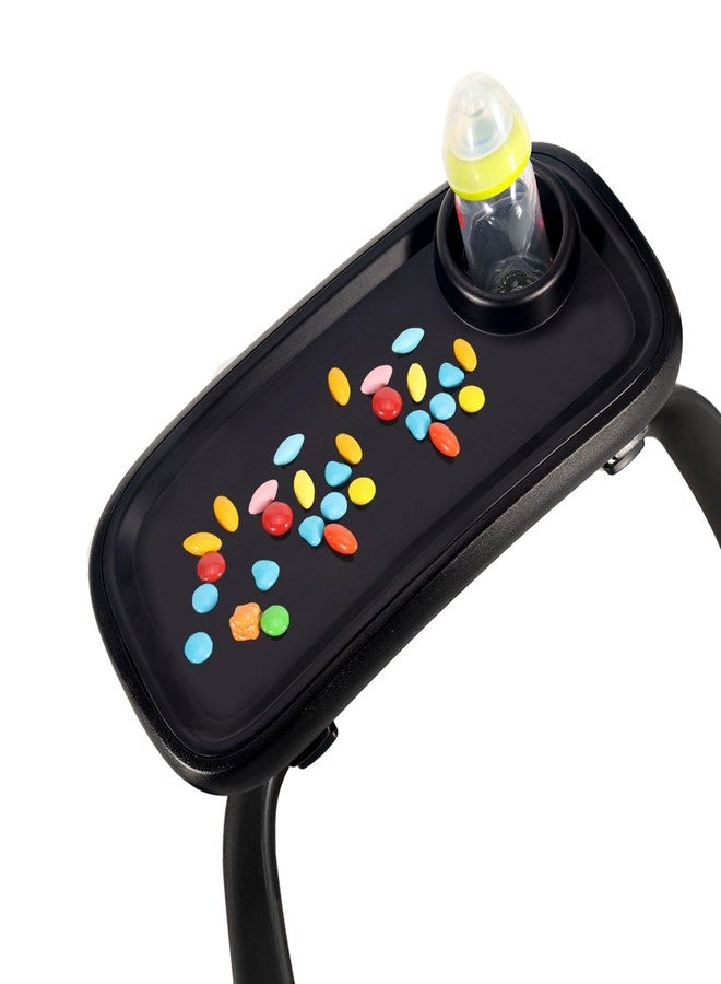 Eiszhjk Stroller Snack Tray Compatible with Evenflo, with Stroller Cup Holder Attachment, Stays in Place Tray Attachment, Easy to Install and Take Off, Snacking On The Go, Strollers Travel Accessories - Image 1